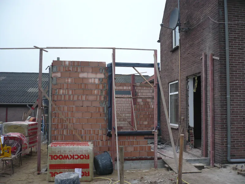 Aanbouw Ruttestraat Netersel voorzijde