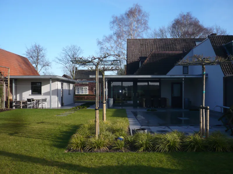 Verbouwing Breestraat Hoogeloon achterzijde